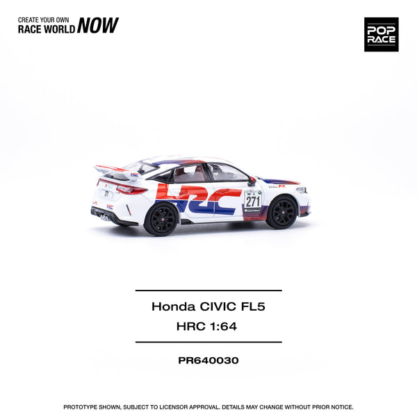 Honda Civic Type-R FL5 TCR - HRC Pop Race 1/64 scale