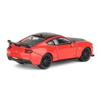 2024 Ford Mustang Dark Horse Red with Indiana Stripe Greenlight Waltersons Product Expo Exclusive Greenlight 1:64 51684-D