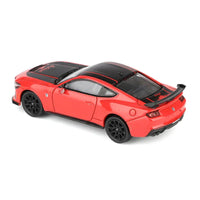 2024 Ford Mustang Dark Horse Red with Indiana Stripe Greenlight Waltersons Product Expo Exclusive Greenlight 1:64 51684-D
