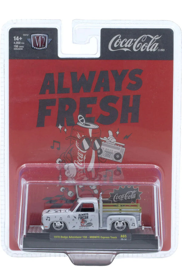 Coca-Cola 2026 Release A65 Assortment Complete set of 3x | M2 Machines 1:64 52500-A65-26-14