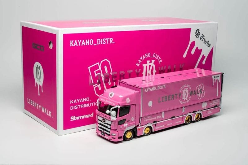 Kayano Distribution Tone Truck Liberty Walk Pink TMCS 2026 Exclusive GCD