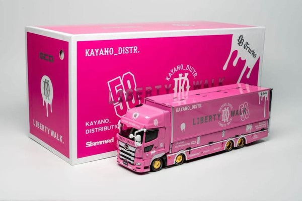 Kayano Distribution Tone Truck Liberty Walk Pink TMCS 2026 Exclusive GCD