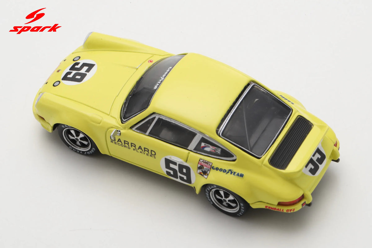 (PRE-ORDER) Porsche Carrera RSR No. 59 Sebring 12H 1973 Winner Spark 1/64 64SE73