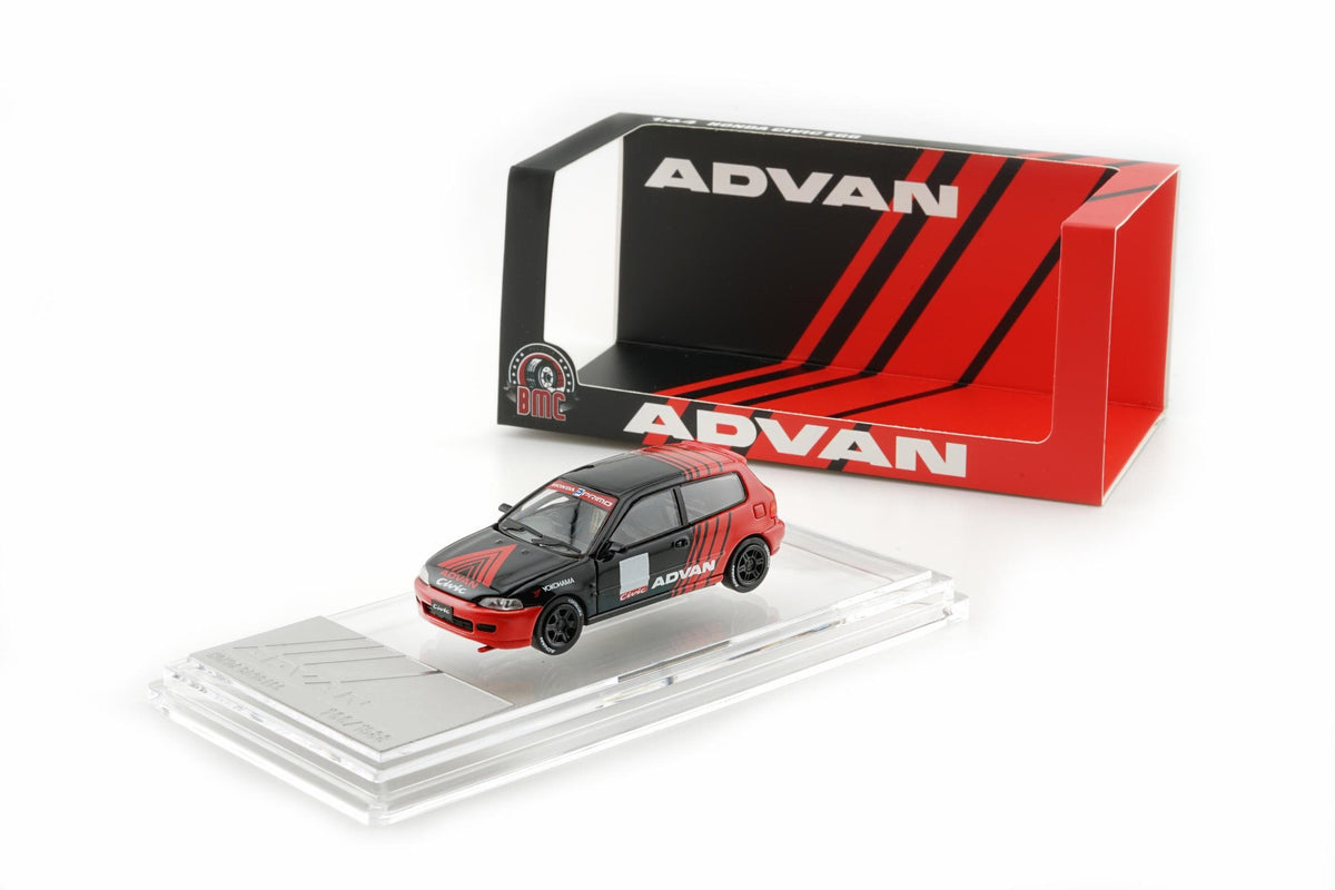 (PRE-ORDER) Honda Civic EG6 Advan RHD BM Creations 1/64 64B0481
