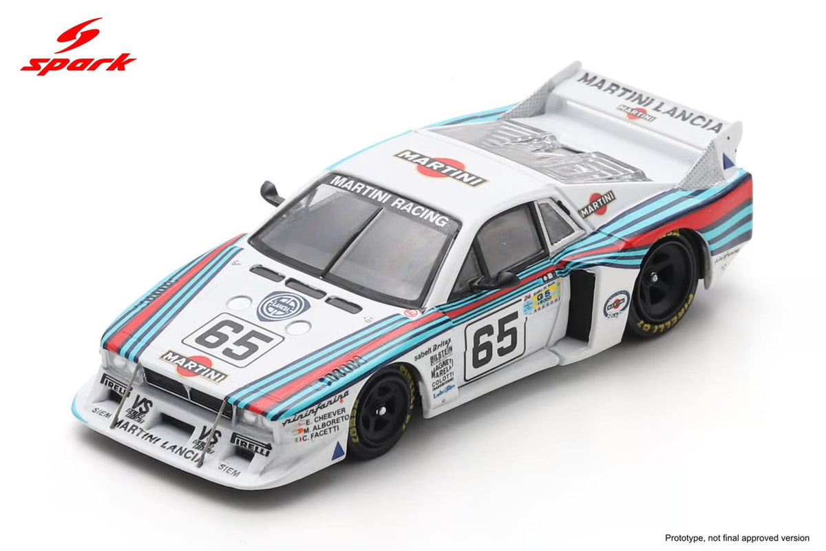 (PRE-ORDER) Lancia Beta Montecarlo Turbo No. 65 Le Mans 24H 1981 Spark 1/64
