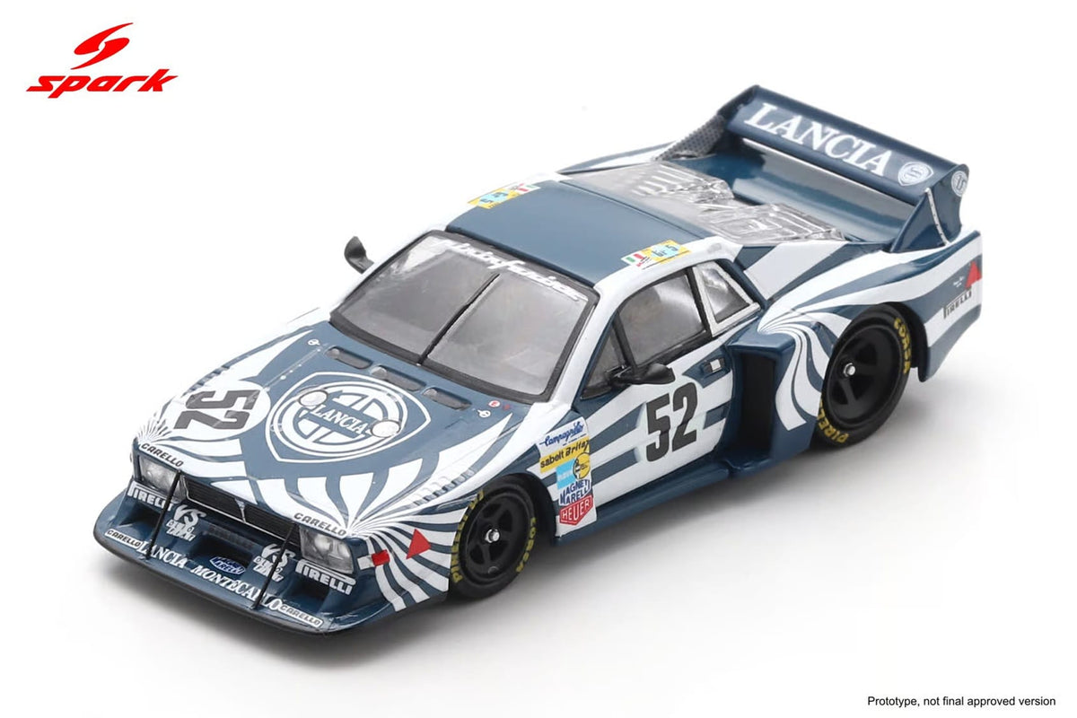 (PRE-ORDER) Lancia Beta Montecarlo Turbo No. 52 Le Mans 24H 1980 Spark 1/64