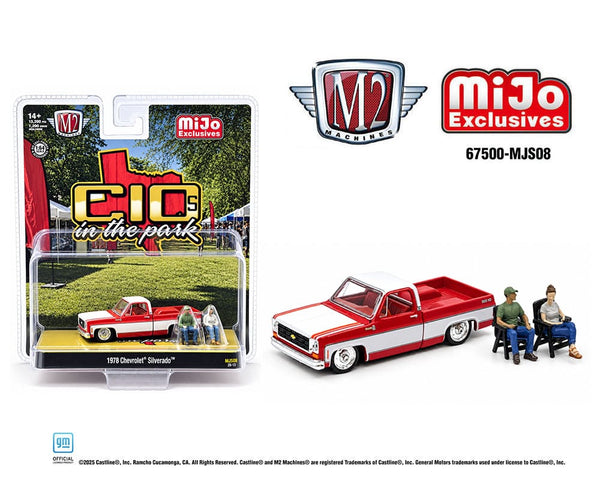 Diorama Series 2026 "C10s In The Park" 1978 Chevrolet 67500-MJS08 1/64 67500-MJS08