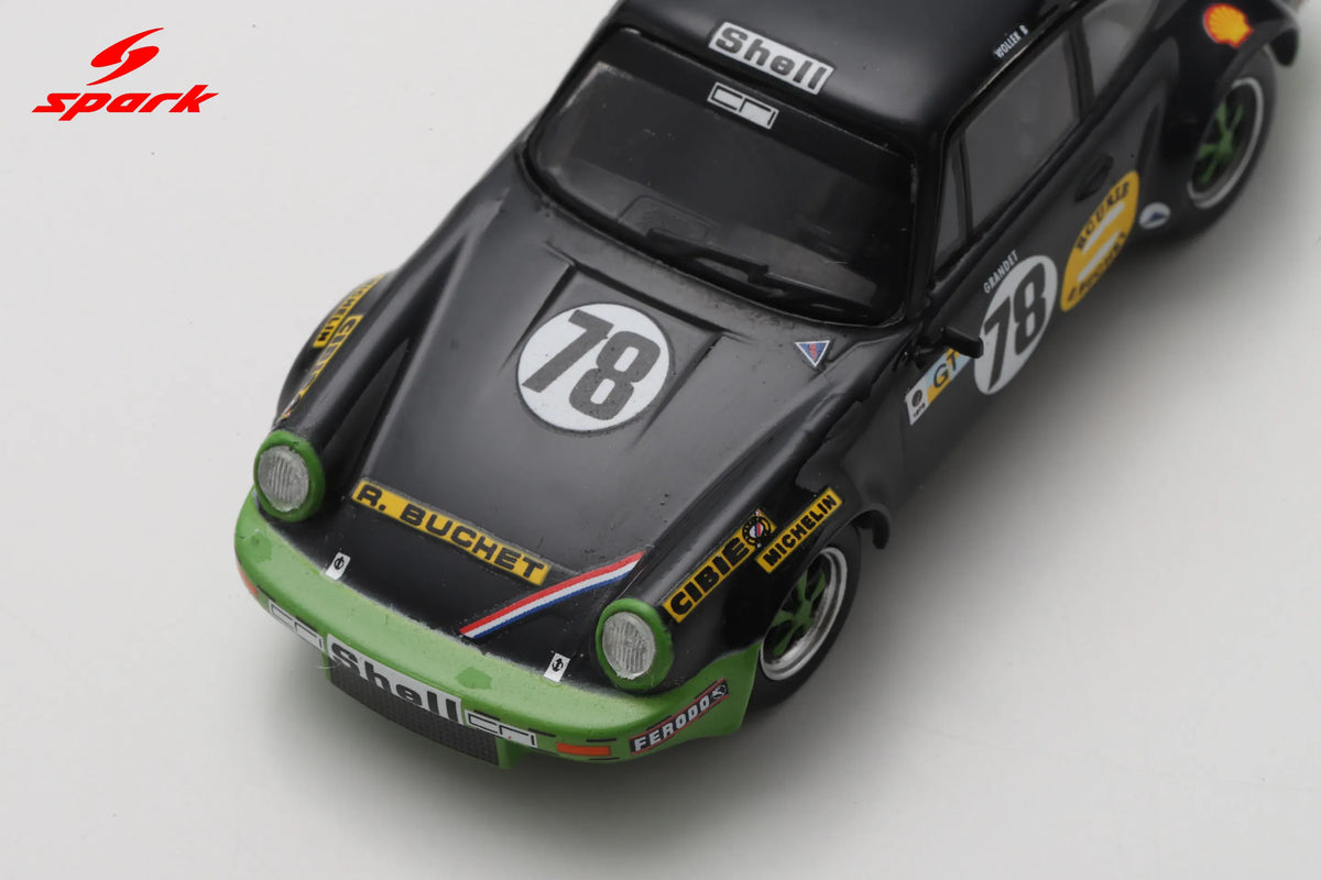 (PRE-ORDER) Porsche 911 Carrera RS No. 78 Le Mans 24H 1975 Spark 1/64 64S026