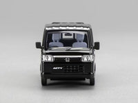 Honda Acty Truck Customized Black Motorhelix 1/64 Scale