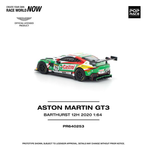 (pre-order) Aston Martin Vantage GT3 Bathurst 12H 2020 Pop Race 1/64 scale