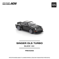Porsche Singer DLS Turbo Road Black 1/64 scale Pop Race