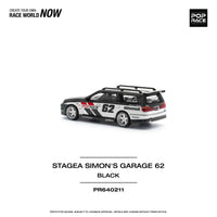 R34 Stagea Simon's Garage 62 Black Nissan Skyline