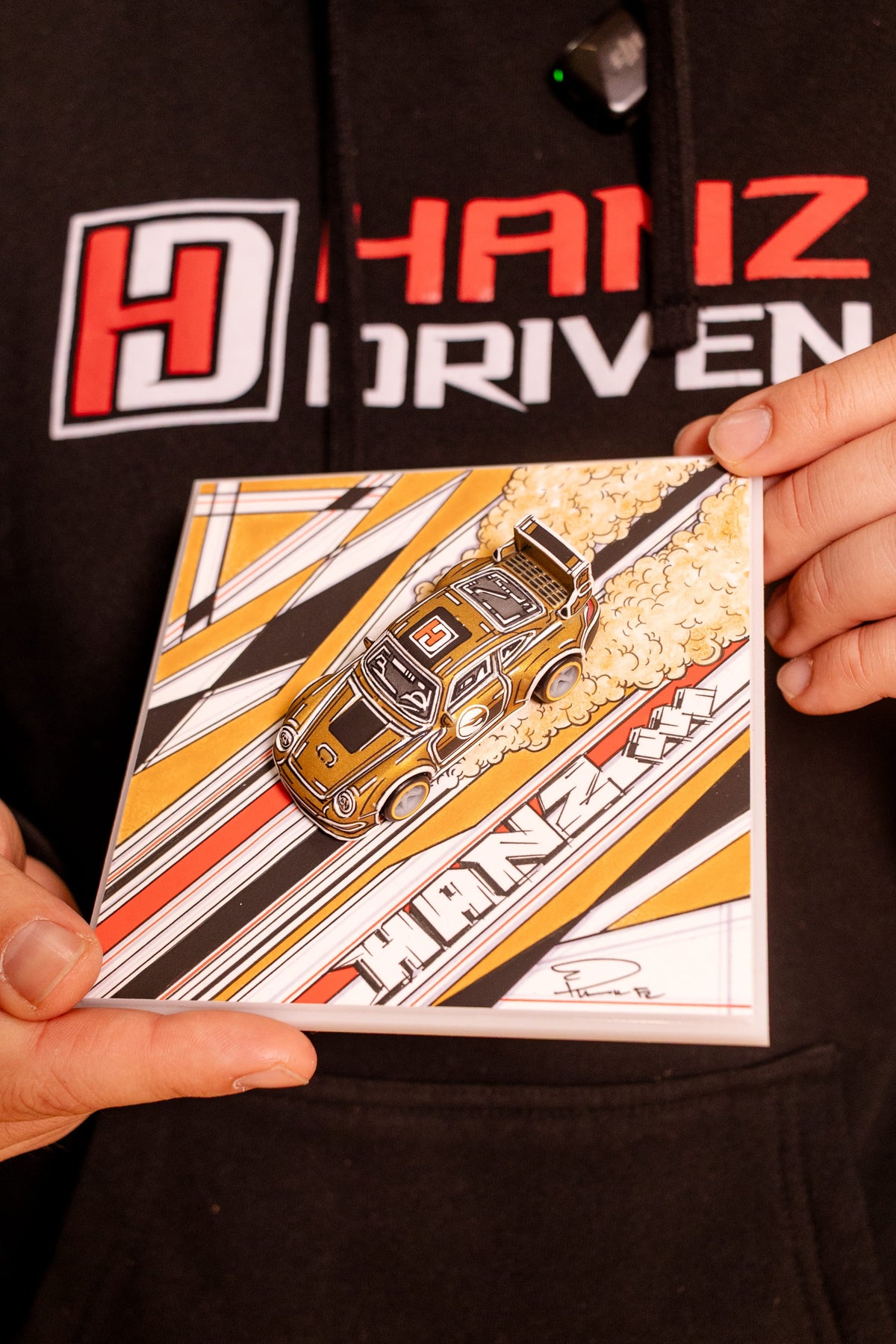 Custom Hanz Driven Porsche 993 GT2 Random Blind Box – Fathur Rohim Collaboration 1:64 | Hanz Driven HanzFR001