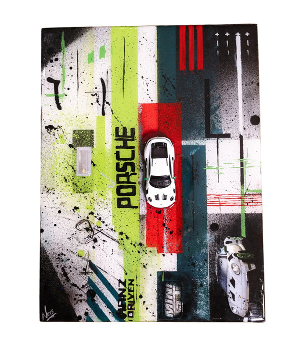 Porsche 911 3D Wall Art – Beyond the Box | Hanz Driven HANZART13