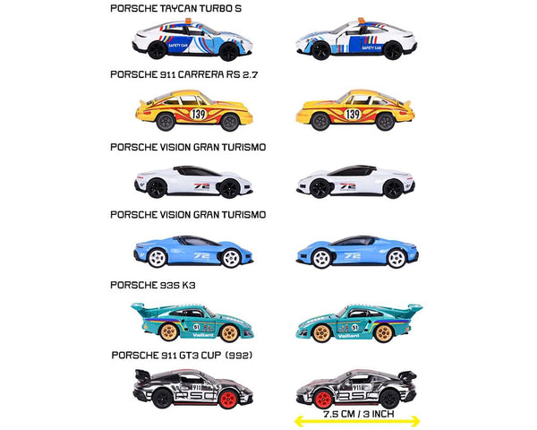 Porsche Singer DLS Turbo Study Track Orange 1/64 scale Pop Race 8502101001