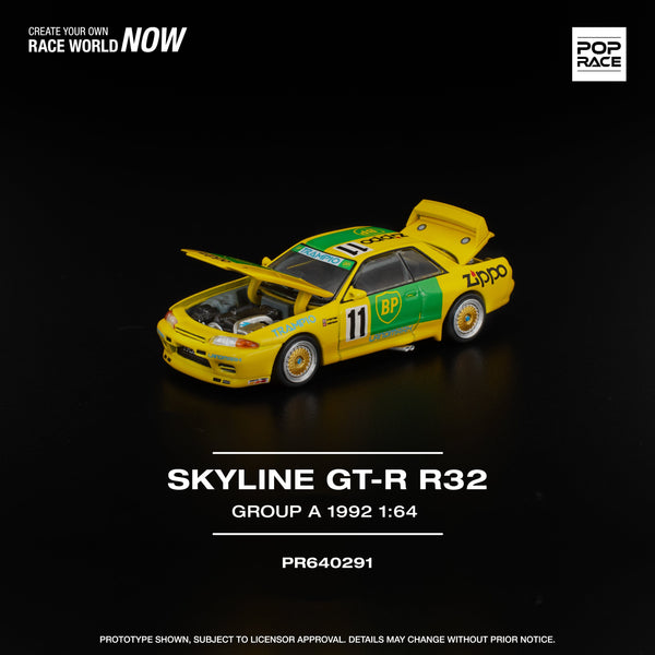 Nissan Skyline GTR R-32 Group A 1992 Pop Race 1/64