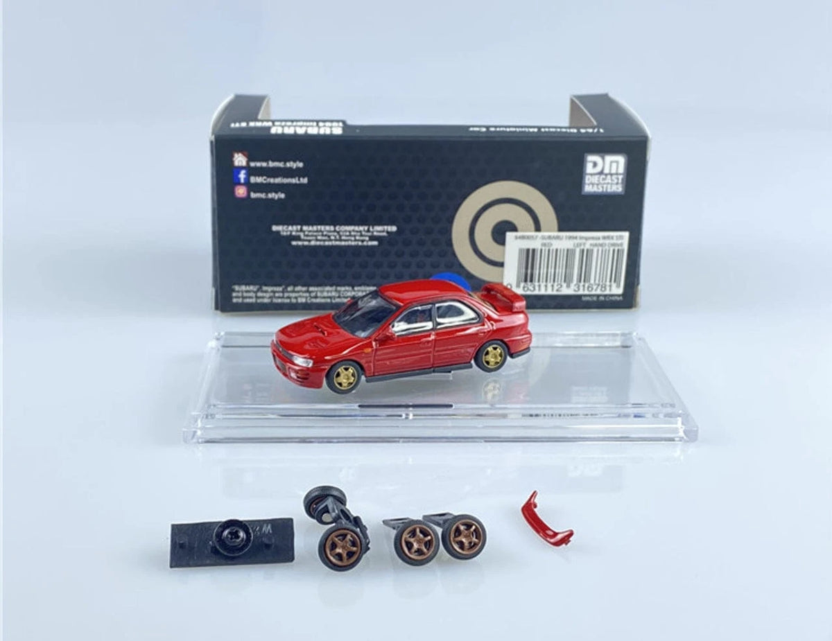 1994 Subaru Imprenza WRX Red BM Creations 1/64