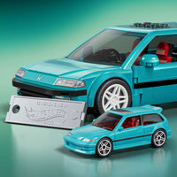 Custom 90 Honda Civic EF Mattel Brick Shop