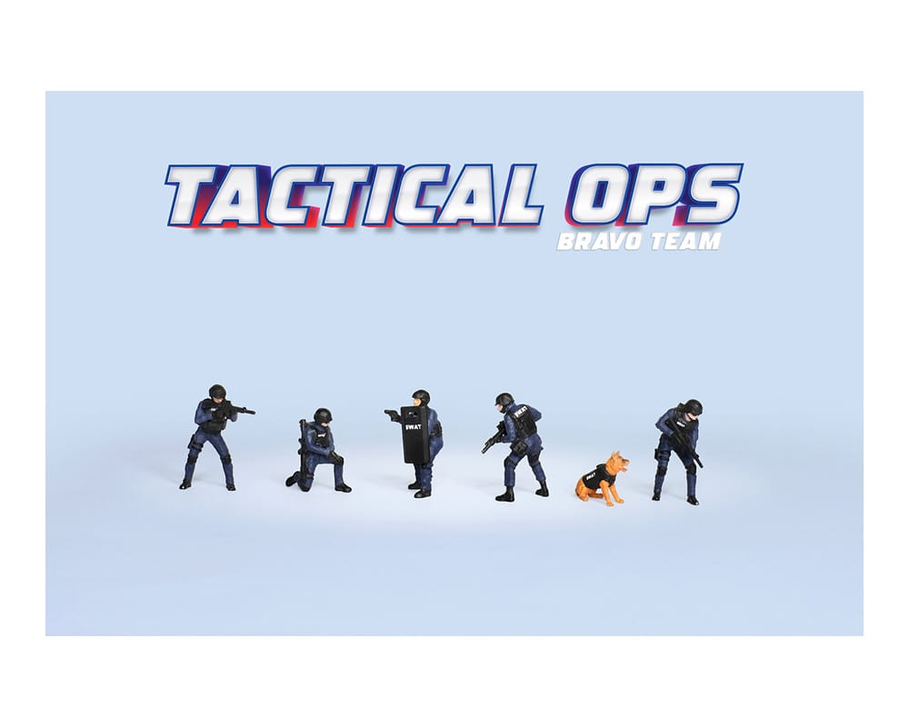 Tactical OPS SWAT Team MiJo Exclusives Limited Edition American Diorama 1:64 scale AD-2439MJ