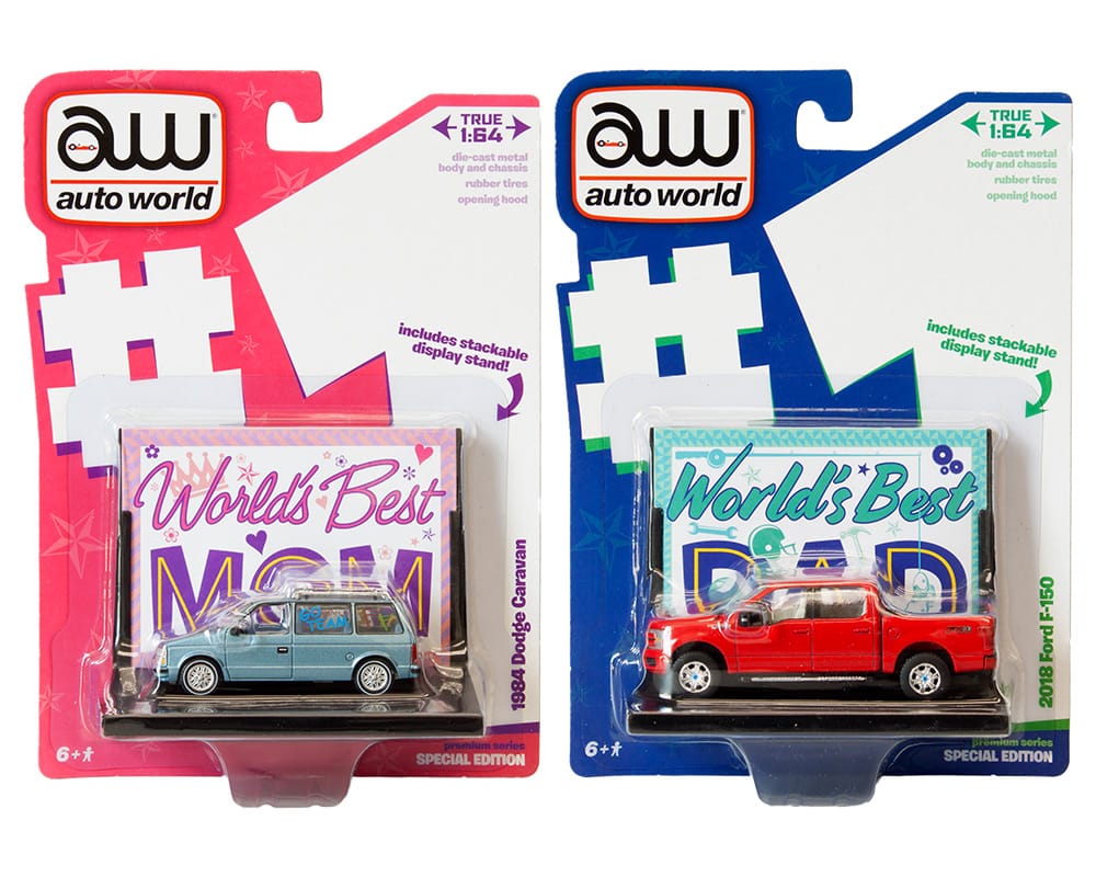 World’s Best Assortment 2023 Release 2x car set Auto World