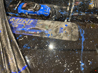 Nissan GT-R 3D Wall Art – Blue After Dark | Hanz Driven HANZART15