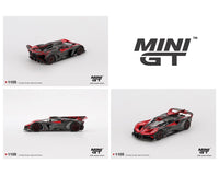 Bugatti Bolide Red Mini GT 1:64