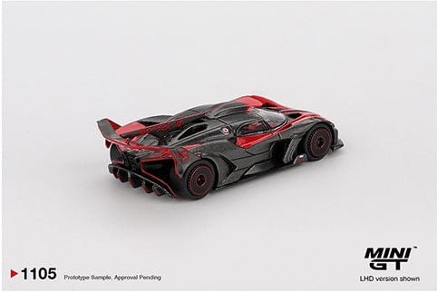 Bugatti Bolide Red Mini GT 1:64