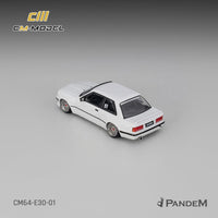 BMW M3 E30 Pandem Pearl White CM Model 1/64 | Hanz Driven CM64-E30-01