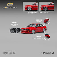 (PRE-ORDER) BMW Pandem M3 E30 Bright Red CM Model 1/64