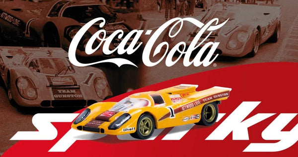 1970 Porsche 917K Kyalami 9H Team Gunston Coca Cola Sparky Tiny Exclusive 1/64
