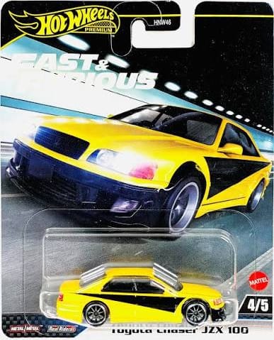 Fast & Furious Toyota Chaser JZX100 Hot Wheels Premium JBL89