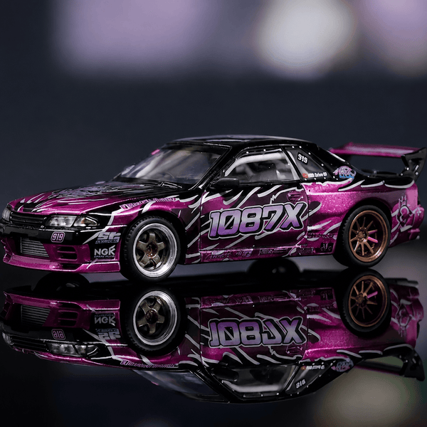 Nissan Skyline GT-R R32 Pandem Echo Gao 1087X-02 X Black Purple HEC Special Edition XCarToys