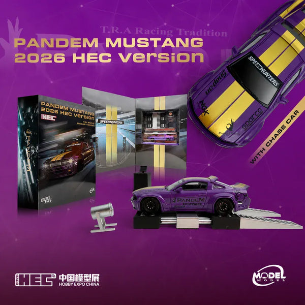Ford Mustang Pandem HEC 2026 Event Special Edition ModelModel 1:64 MM64-PM-HEC2026
