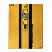 mustang wall art automotive artwork