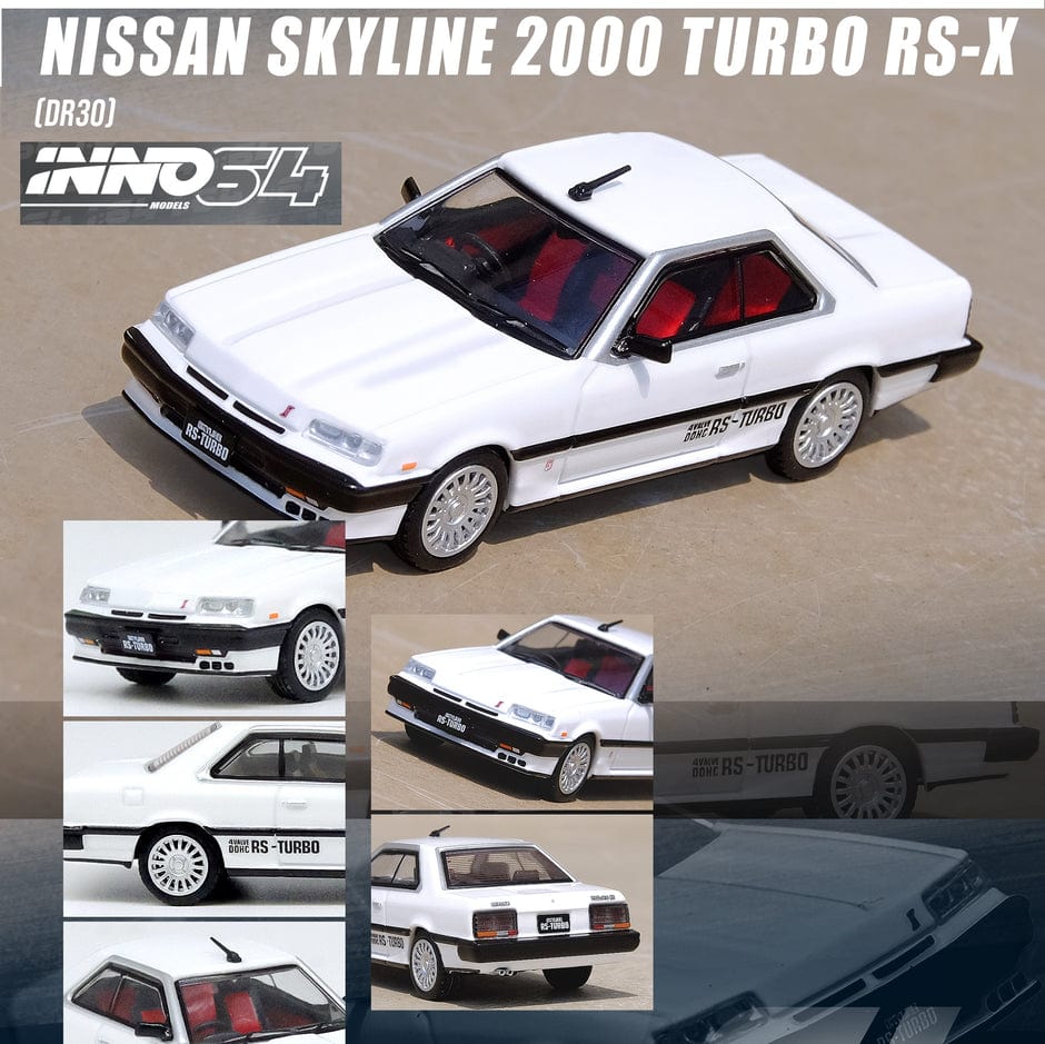 Nissan Skyline 2000 Turbo RS-X White Inno64