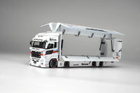 (PRE-ORDER) LB Trucks UD Quon Cargo Truck Athlete White Motorhelix 1/64 M61252