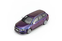 (PRE-ORDER) Audi RS4 B7 2005 Armygirl Purple Pearl Motorhelix 1/64 M68311