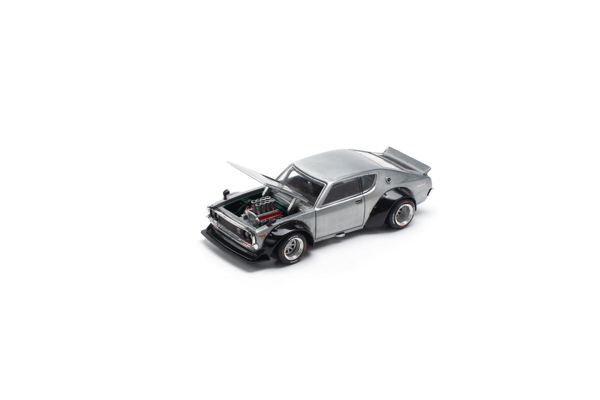 Nissan Skyline Kenmeri Raw Material Enigma Pop Race Collab Special edition 1/64 (pre-order)