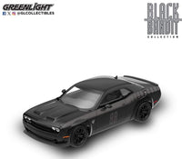 2017 Dodge Challenger SRT Hellcat Widebody Black Bandit Series 31 Greenlight 1:64
