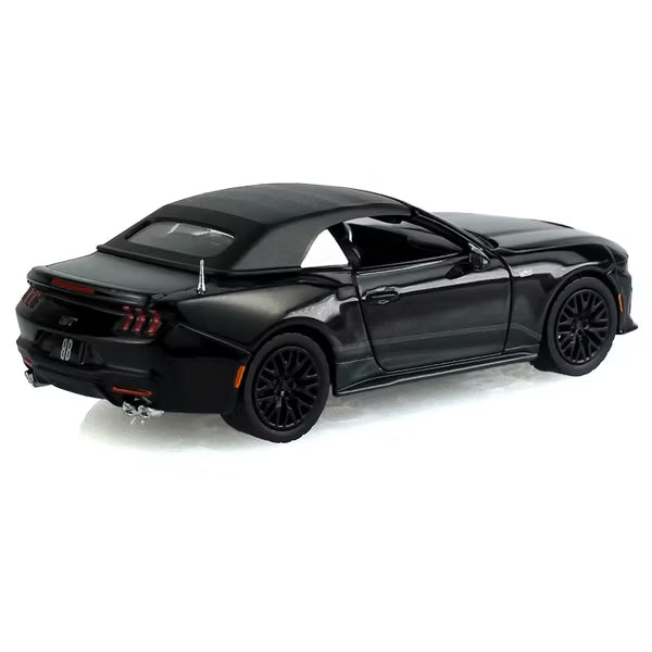 2024 Ford Mustang GT Convertible Black Bandit Series 31 Greenlight 1:64