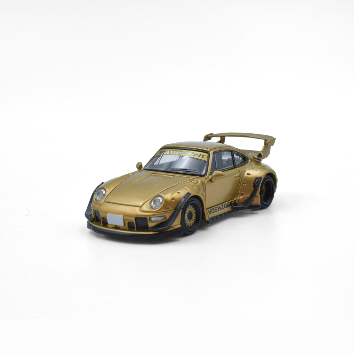 Porsche 911 993 RWB Gold ModelModel 1:64