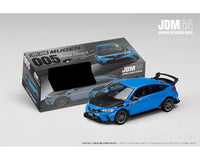 (PRE-ORDER) Honda Civic Type R (FL5) MUGEN Group B 2024 Racing Blue Pearl Hobby Japan 1/64
