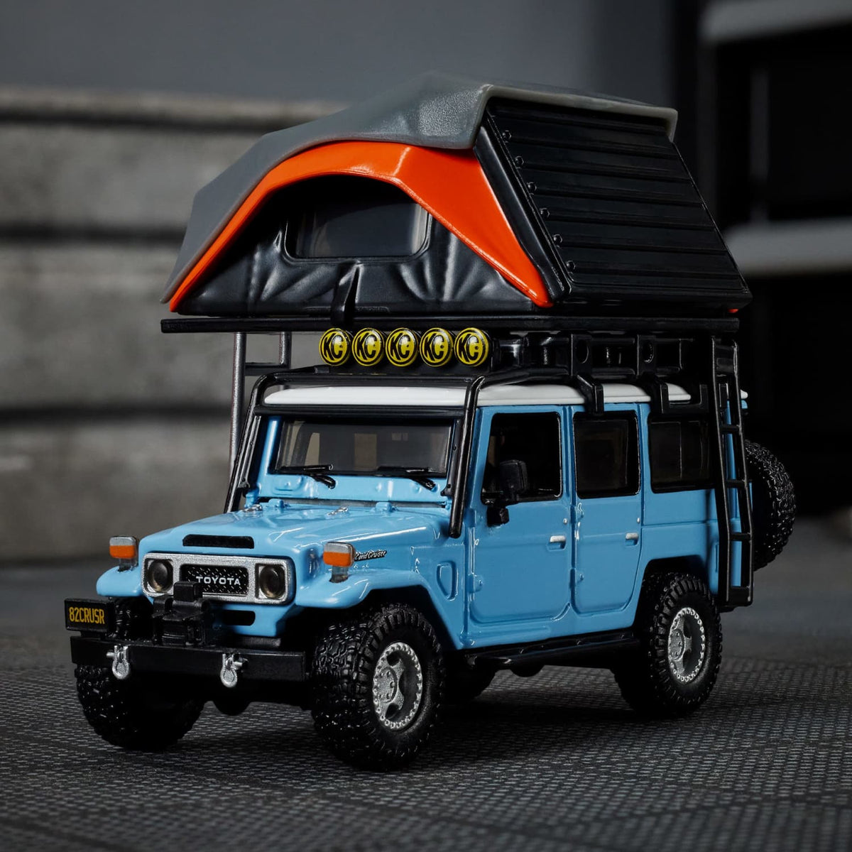 1982 Toyota Land Cruiser FJ45 Troopy Elite 64 Mod Shop Hot Wheels HWR97