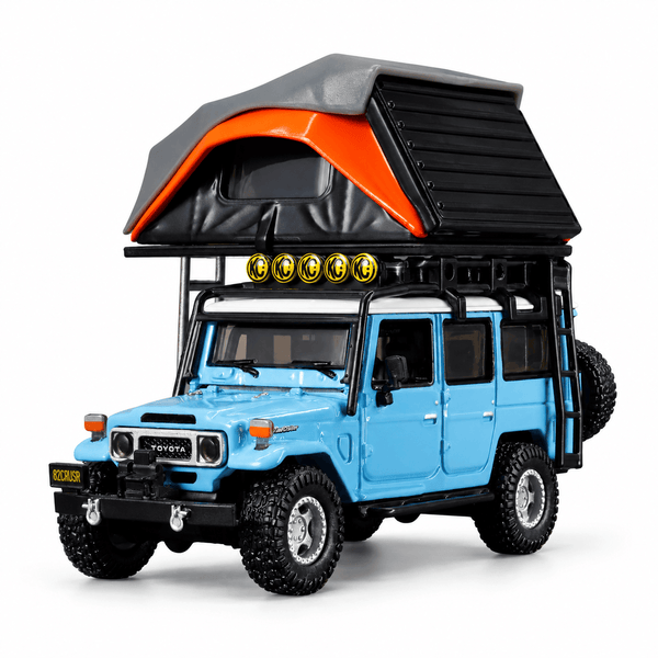 1982 Toyota Land Cruiser FJ45 Troopy Elite 64 Mod Shop Hot Wheels HWR97