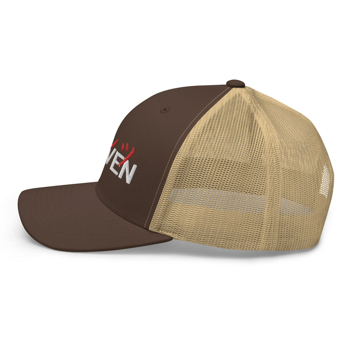 Hantsu Driven Trucker Cap Brown Khaki