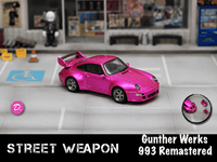 Porsche 911 993 Gunter Werks Pink Chrome Limited Edition Street Weapon