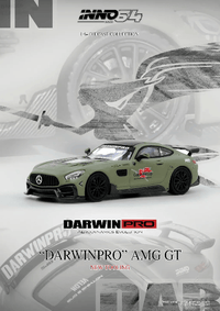 Mercedes AMG GT Darwin Pro Inno64 1/64 scale