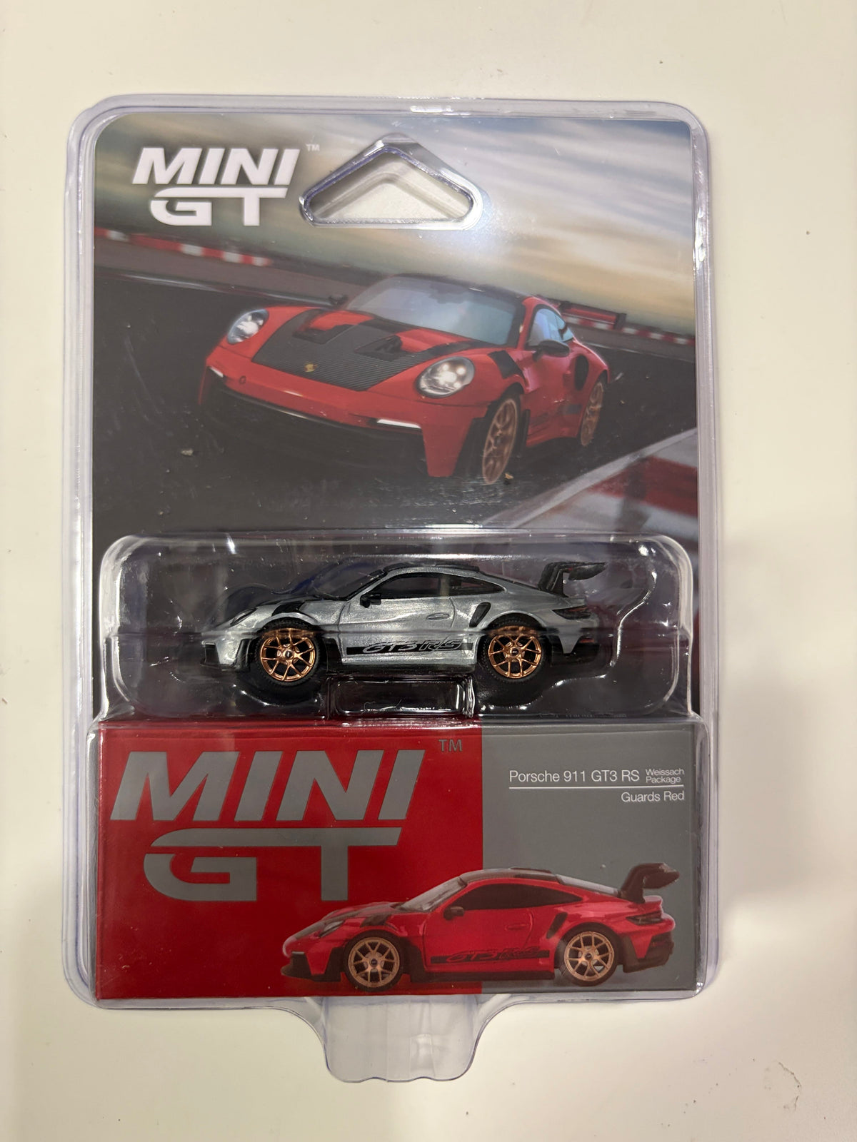 Chase Porsche 911 (992) GT3 RS Weissach Package Mini GT