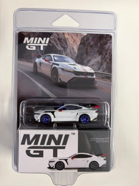 Ford Mustang GTD Spirit of America White Mini GT 1/64 scale MGT01097-BL CHASE