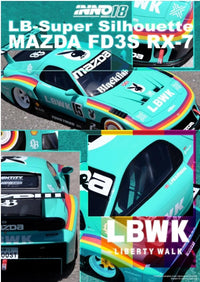 Mazda RX-7 FD3S LB- Super Silhouette INNO18 1/18 RESIN LBWK